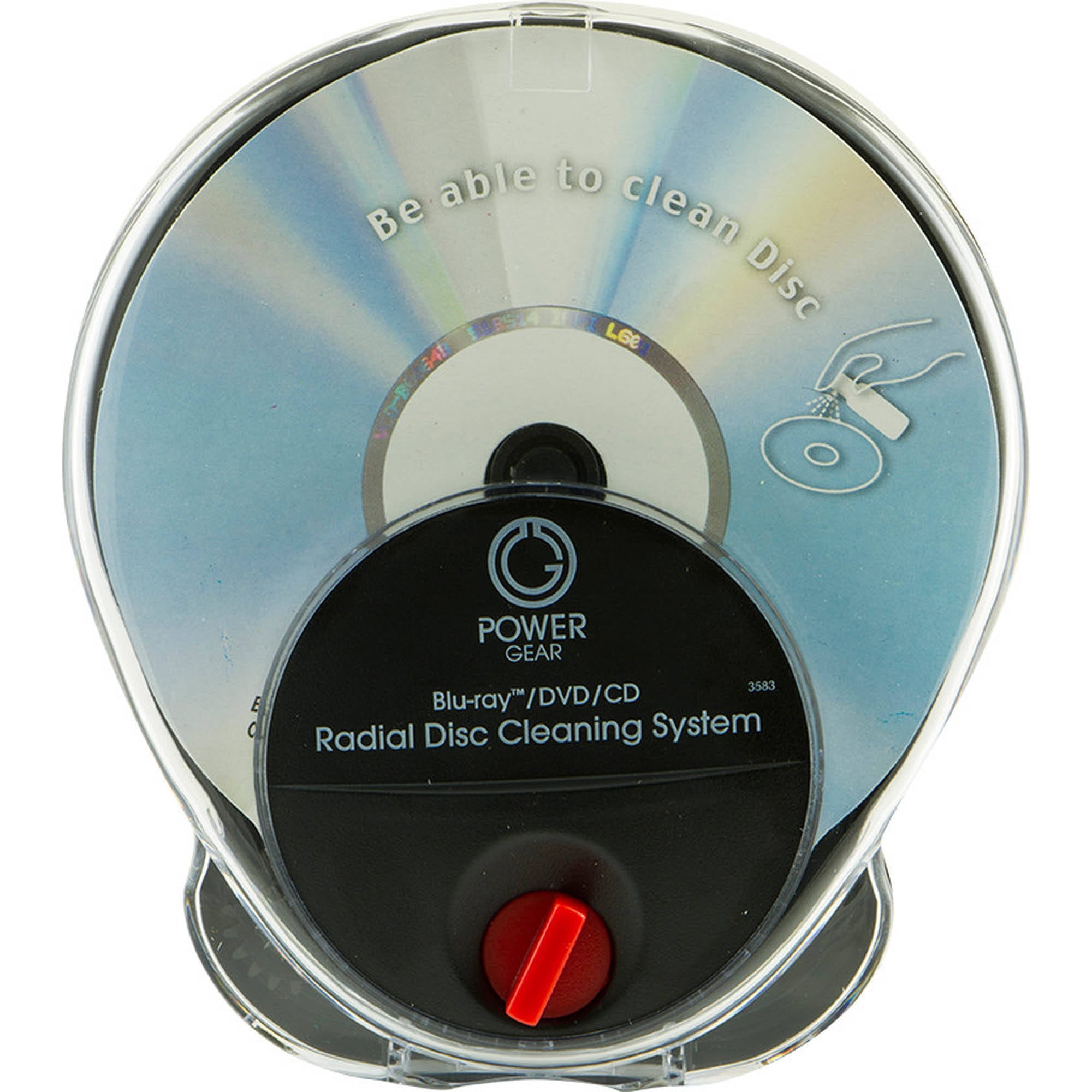 Power Gear Bluray/DVD/CD Radical Disc Cleaning System