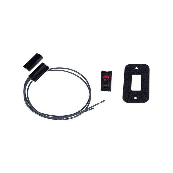 Power Gear Kwikee 369311 "Normally Open" Black Magnetic Small Rectangular Door & Power Switch for Automatic Electric RV Steps