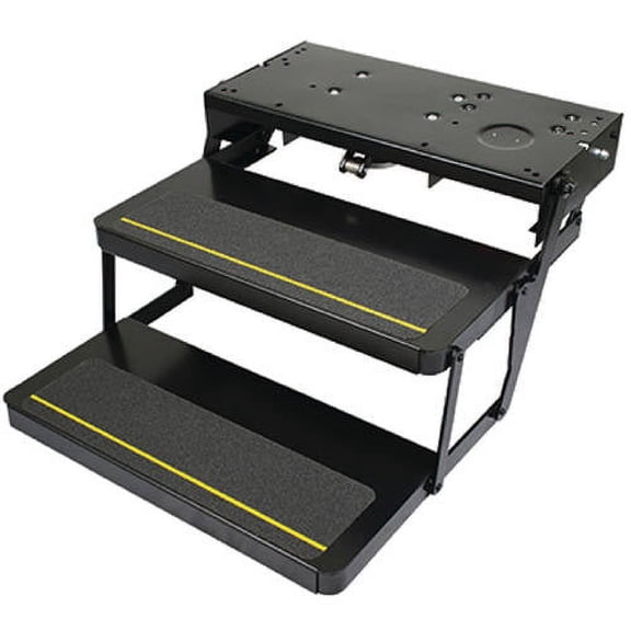 Power Gear Kwikee 372261 Automatic Electric RV Steps with 24" Double Tread & Motor, Control Unit & Switch Kit