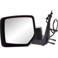 thumbnail image 1 of Power Glass Mirror Textured Black Driver Side For 2008 - 2012 Jeep Liberty, 1 of 8