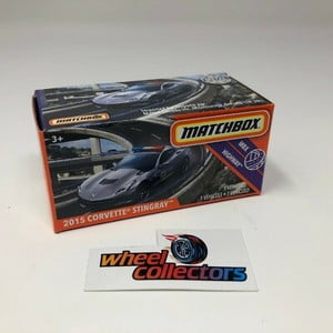 Power Grabs * 2015 Corvette Stingray * 2020 Matchbox Case R * Y4
