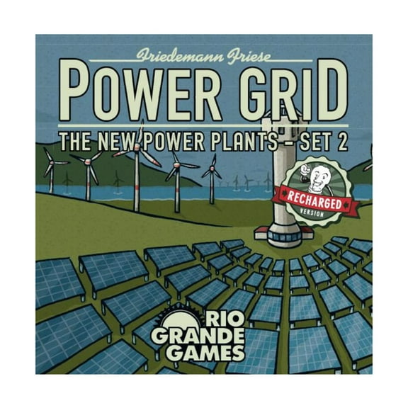 Power Grid: New Power Plant Cards Set 2