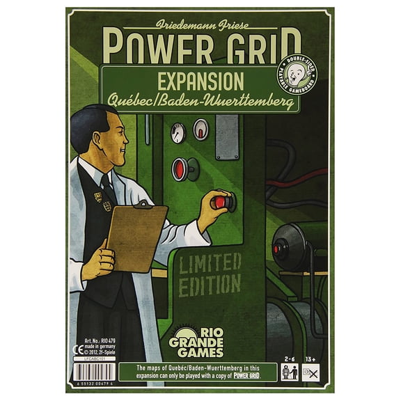 Power Grid: Quebec/Baden-Wuerttemberg Expansion