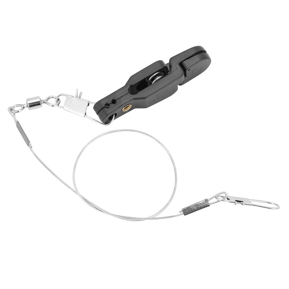 Power Grip Board Mast Release Snap Clip Clamp Steel Fishing Line B