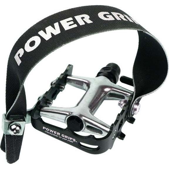 Power Grips High Performance Cage Pedal Kit 9/16" Chromoly Axle Alloy Body Black