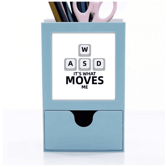 Power Guide Direction Game Desk Supplies Organizer Pen Holder Card