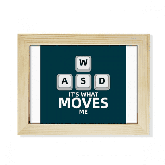 Power Guide Direction Game Desktop Photo Frame Picture Art Decoration Painting 6x8 inch