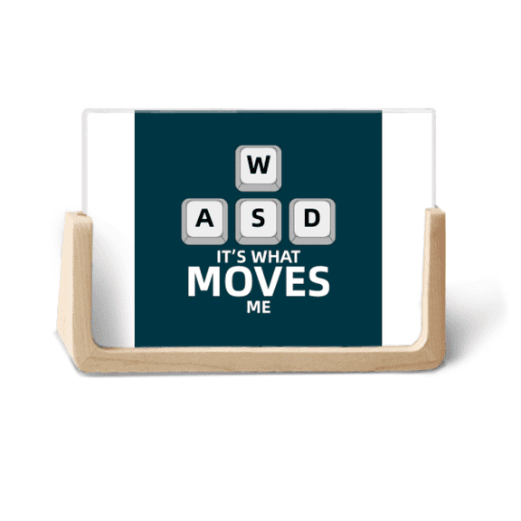 Power Guide Direction Game Photo Wooden Photo Frame Tabletop Display