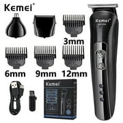 Power Hair Repair KM-1506 3 in 1 Electric Shaver USB Charging Hair trimmer Electric Rechargeable Nose Professional Shaving Machine