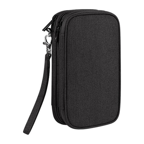Power Hard Disk Protective Sleeve Charging Treasure U Disk Shield Headset Data Cable Digital Accessories Storage Bag Multi-layer Protective Sleeve, Electronics Gadgets