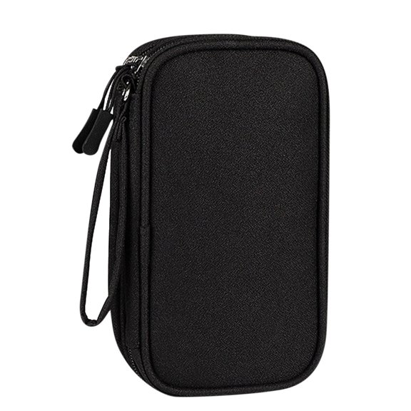 Power Hard Disk Protective Sleeve Charging Treasure U Disk Shield Headset Data Cable Digital Accessories Storage Bag Multi-layer Protective Sleeve, Electronics Gadgets