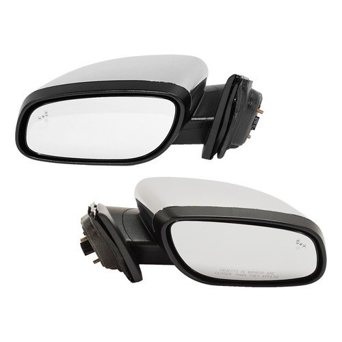Power Heated Mirrors For 2010-2019 Ford Taurus LH & RH Chrome Turn Signal Memory