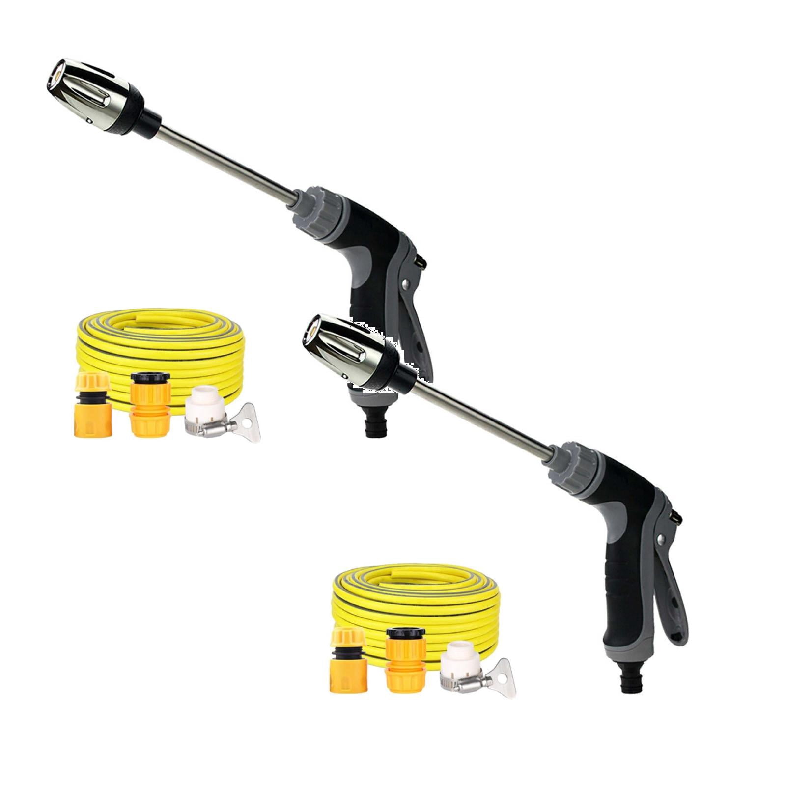 Nettoyeur Haute Pression à Jet Sur Tuyau D'Arrosage – Turbo Washer Power Blaster Pour Nettoyage Jardin