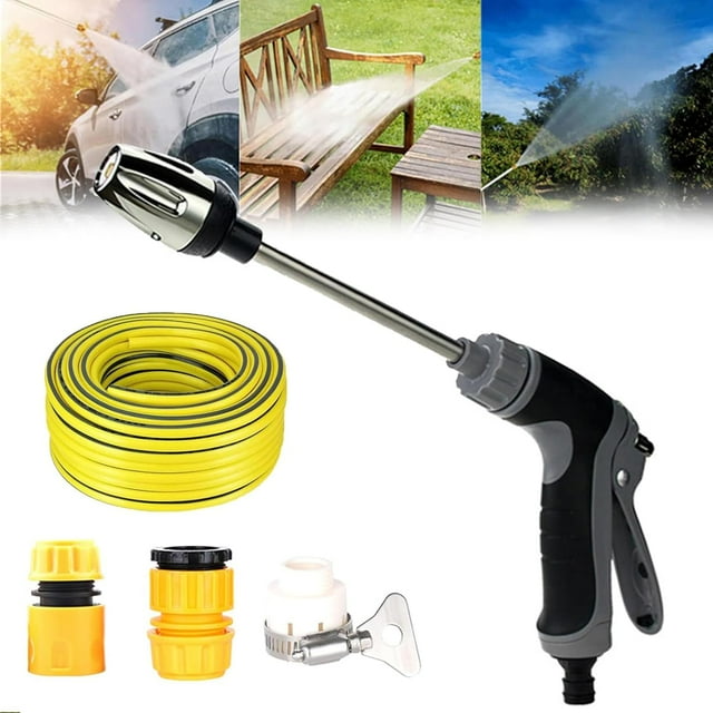 Power High Pressure Jet Washer, 2024 Upgrade Garden Hose High Pressure