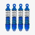 thumbnail image 1 of Power Hobby PHB6563BLUE Aluminum Front & Rear Shocks for Arrma Grom - Blue - 4 Piece, 1 of 1
