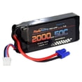 thumbnail image 1 of Power Hobby PHB2S200050CEC2 2S 2000mAh 50C Lipo EC2 Battery, 1 of 2