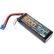 Power Hobby PHB3S520050CEC3 3S 11.1V 5200mAh 50C LiPo Battery with EC3 Plug 3-Cell