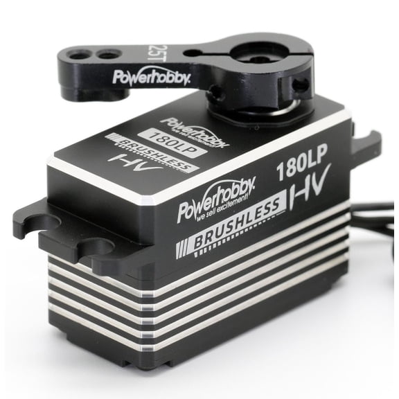 Power Hobby 180Lp Low Profile High Speed Brushless Digital High Voltage