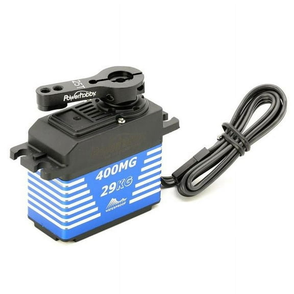 PowerHobby PH400MG Powerhobby 400mg Waterproof High Torque Steel Gear 29kg Servo Al