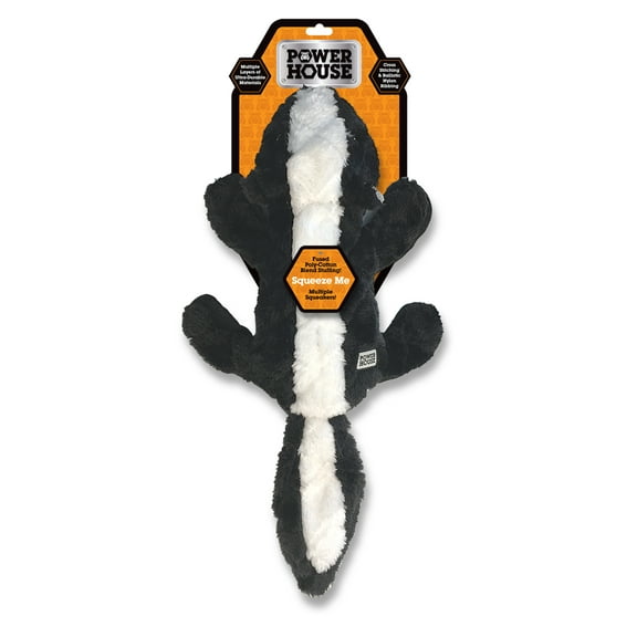 Power House Large Skunk Dog Toy - KTR Group