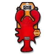 Power House Durable Lobster Dog Toy with Squeaker   KTR Group