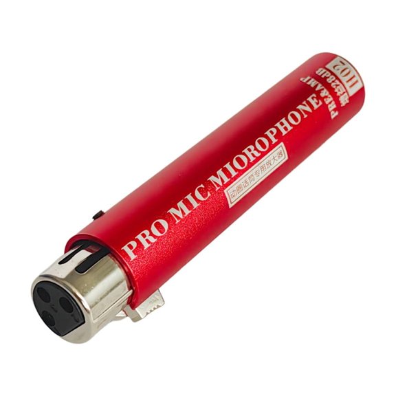Power Input Microphones Preamplifier with Balanced Link, Metal Housing and Voice Work Priority for Live Streaming and Po