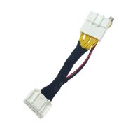 Power Input Speaker Wire Harness 24 Pin Plug RCA Output Wire for Renault Stepway Vivaro Dacia