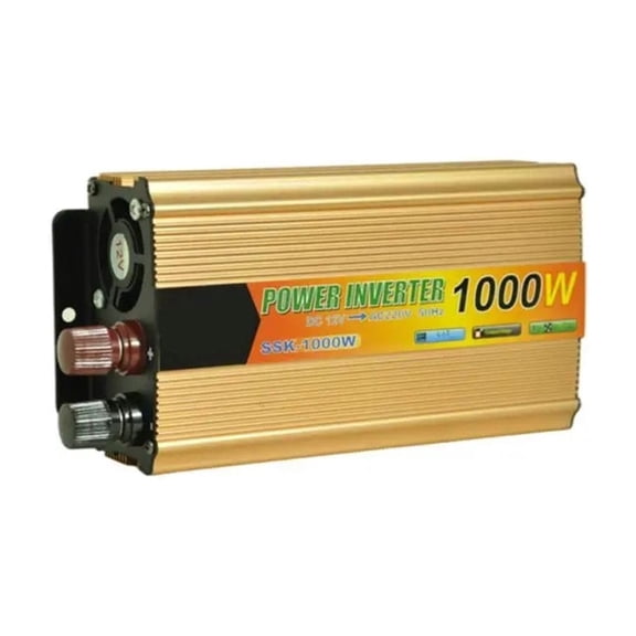 Power Inverter DC to AC Pure Sine Wave 500W-2000W Transformer Convert Multi-function Socket Converter Car inverter ,Protect Your Appliances