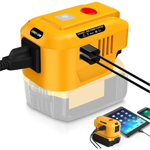 Power Inverter Generator for Dewalt Battery DC 20V to AC 110V 220V Power Station