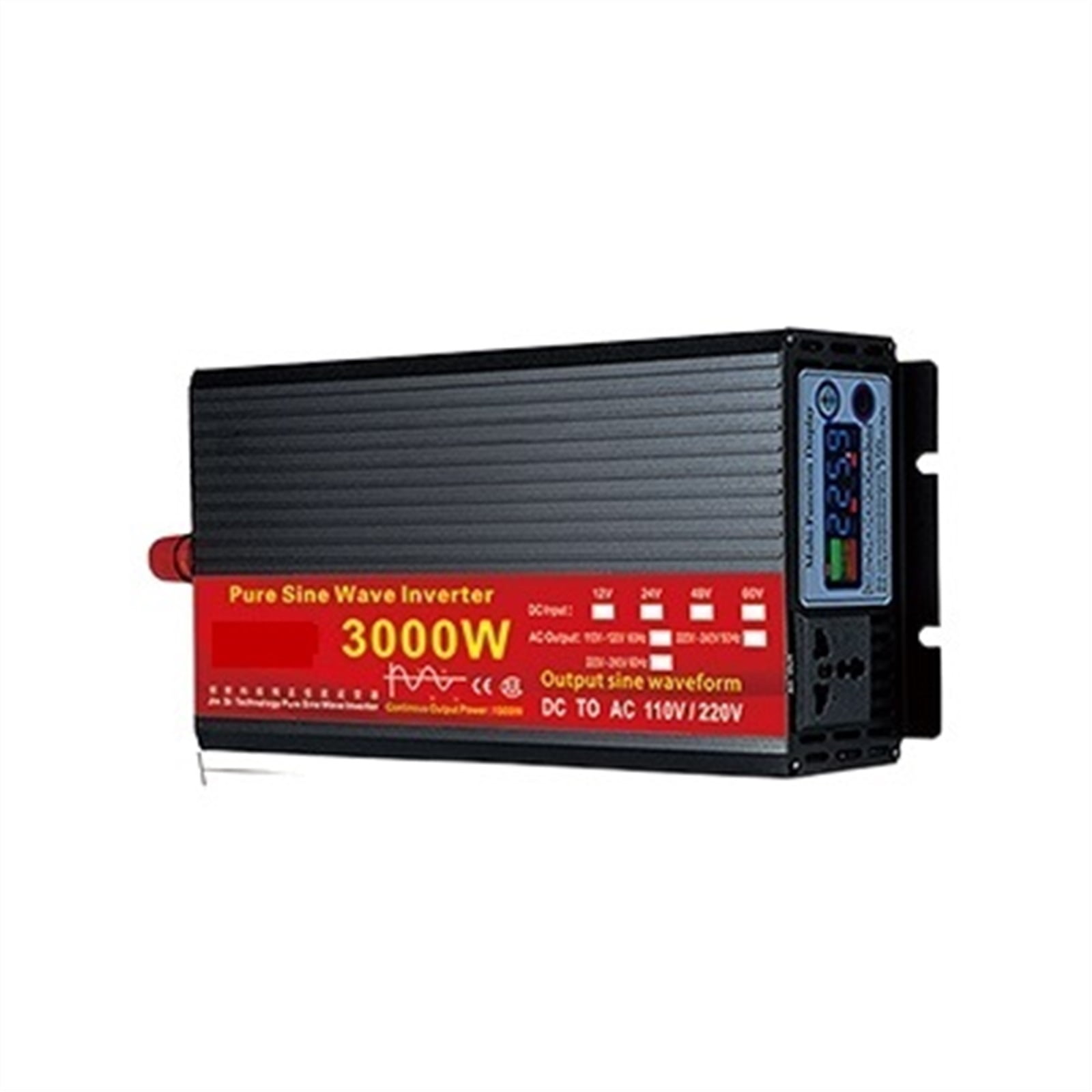 Pure Sine Wave Inverter 12V 24V 220 110 2000W 3000W 4000W 5000W Voltage Transformer Power Converter Solar Inverter ,High Conversion Efficiency