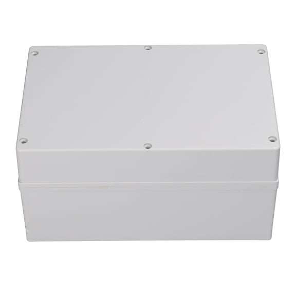 Power Junction Box, 9.4 x 6.3 x 4.7 inches, Waterproof ABS Plastic Enclosure for DIY Electronic Projects, Flame Retardant IP65 Case