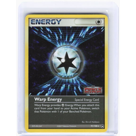 Power Keepers Warp Energy Reverse Holo Uncommon (Lightly Played) #91/108