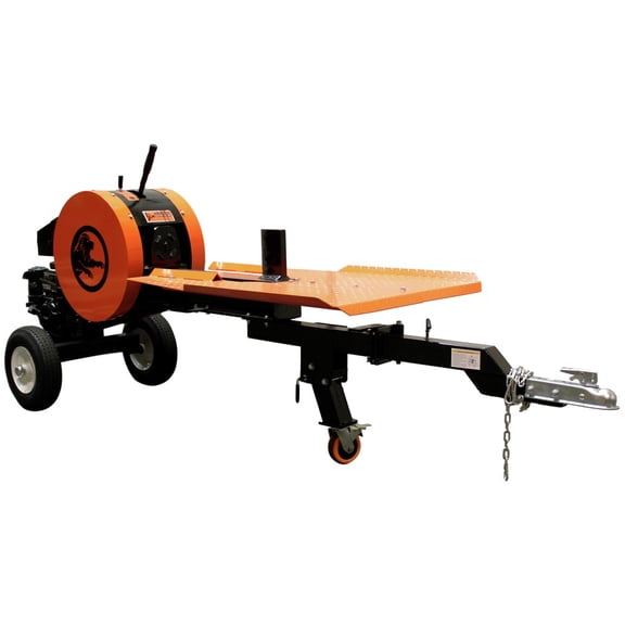 Power King PK0342 7 HP Powered by KOHLER CH270 Command PRO Commercial Gas Engine 42 Ton 3 Second Cycle Kinetic Log Splitter with All-Weather Protective Cover