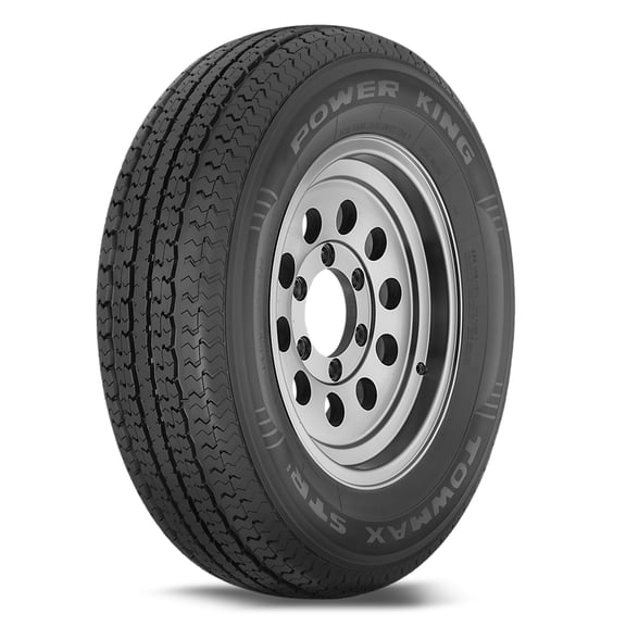 Power King Towmax STR II ST185/80R13 94/89L C Trailer Tires ST185/80R/13 (Tire Only)