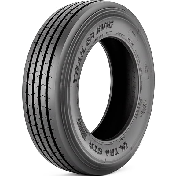 Power King Trailer King Ultra STR All Steel ST225/75R15 121/117N F 12 Ply Trailer Tire