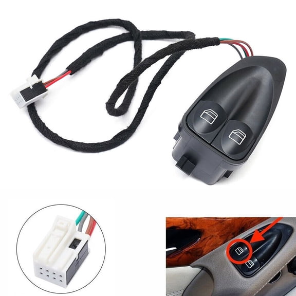 Power Left Door Window Switch For Mercedes-Benz SL500 SL550 SL600 2308211351