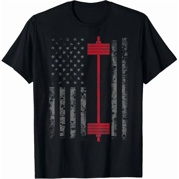 Power Lift American Power Weight Lifting Tee Gift Unisex T-Shirt