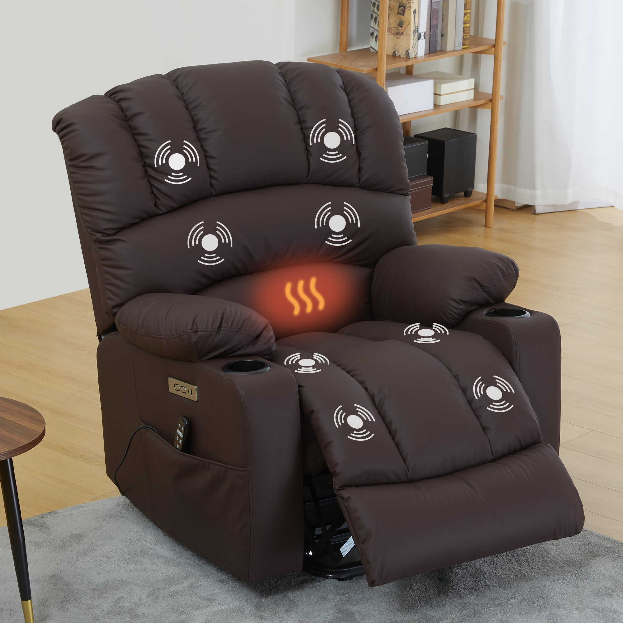 Homall Power Lift Massage Recliner Chair with Eight Vibrating