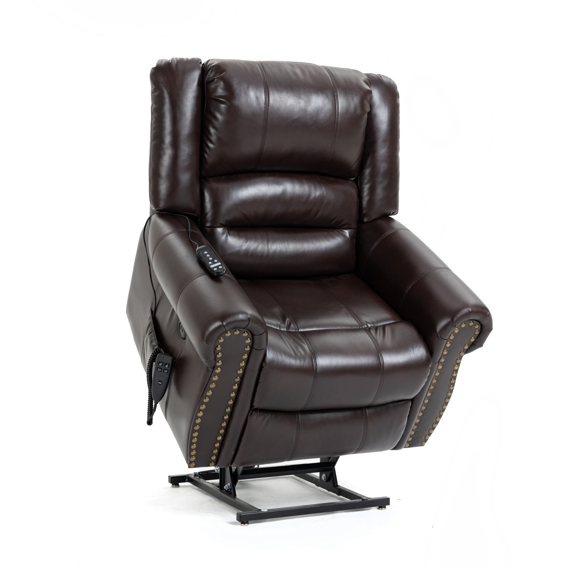 Power Lift Recliner Chair Recliners for Elderly with Heat and Massage, Dual Motor Infinite