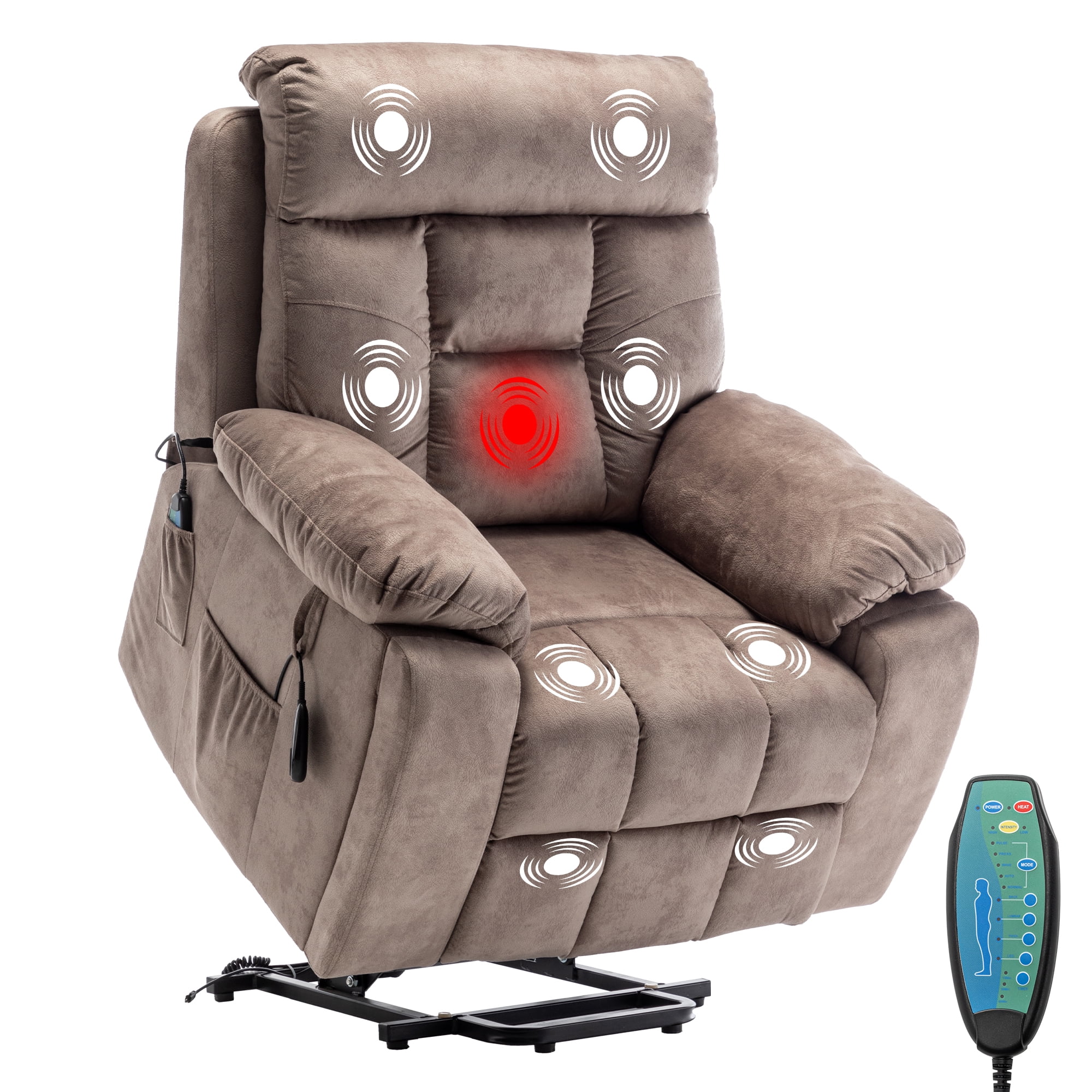 Power Lift Recliner Chair Recliners for Elderly with Heat and Massage, Recliner Chair for Living