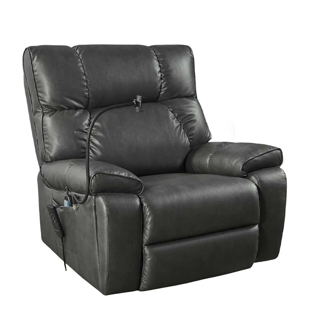 Power Lift Recliner Chair with Remote Control, Hidden Cup Holder and
