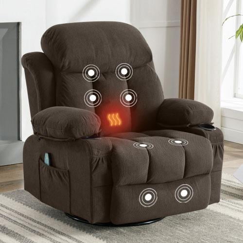 Power Lift Recliner HSUNNS Electric Recliner Chair for Elderly Heavy Duty Motorized Fabric Sofa Chairs for Living Room Wide Seat Extended