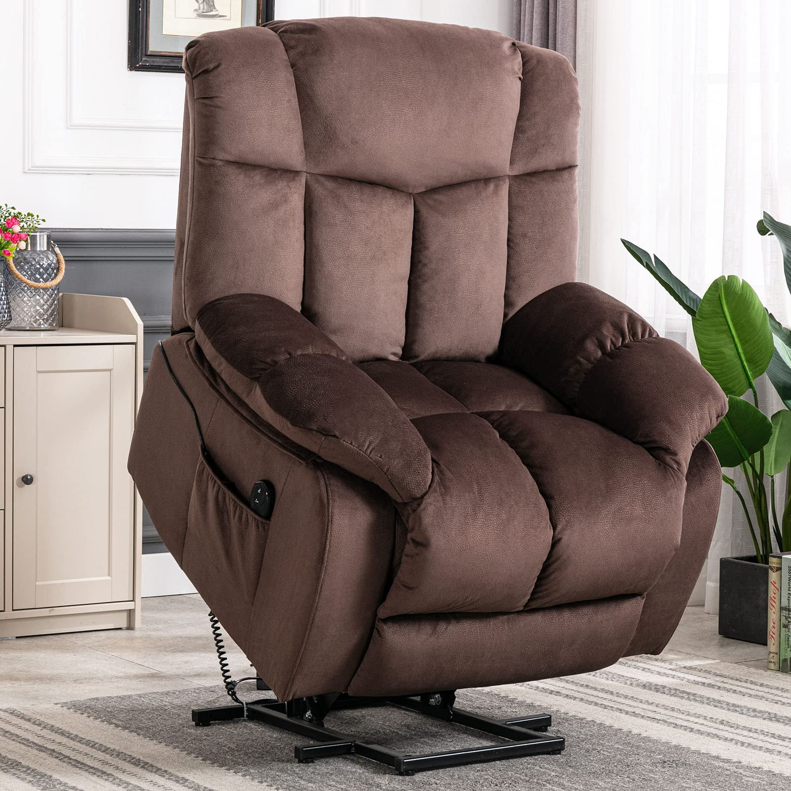 Recliner Cushion for Elderly Extra Large Thick Recliner Chair Seat