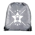thumbnail image 1 of Power Lifting Backpacks, Extreme Fitness Drawstring Bags Weightlifting Gym Bags - Emblem, 1 of 2