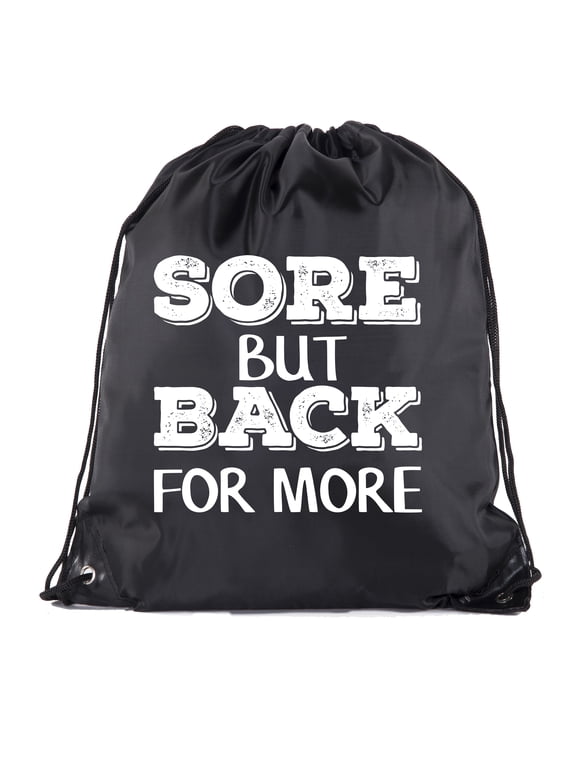 Power Lifting Backpacks, Extreme Fitness Drawstring Bags Weightlifting Gym Bags - Sore