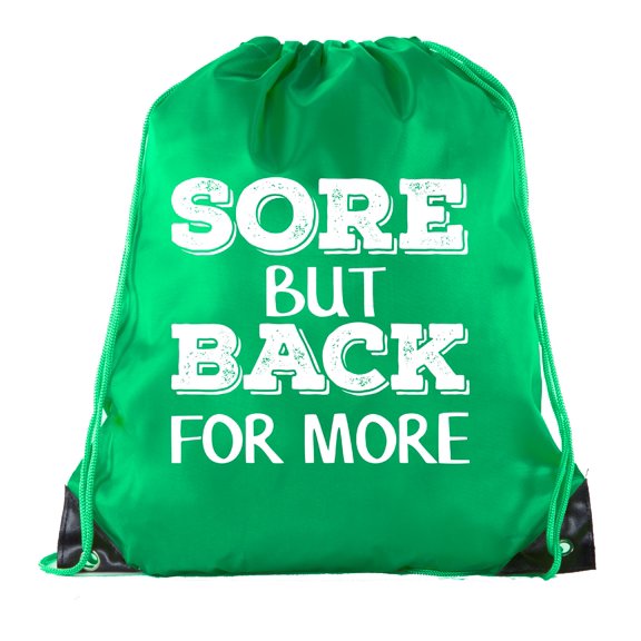 Power Lifting Backpacks, Extreme Fitness Drawstring Bags Weightlifting Gym Bags - Sore