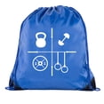 thumbnail image 1 of Power Lifting Backpacks, Extreme Fitness Drawstring Bags Weightlifting Gym Bags - Workouts, 1 of 2