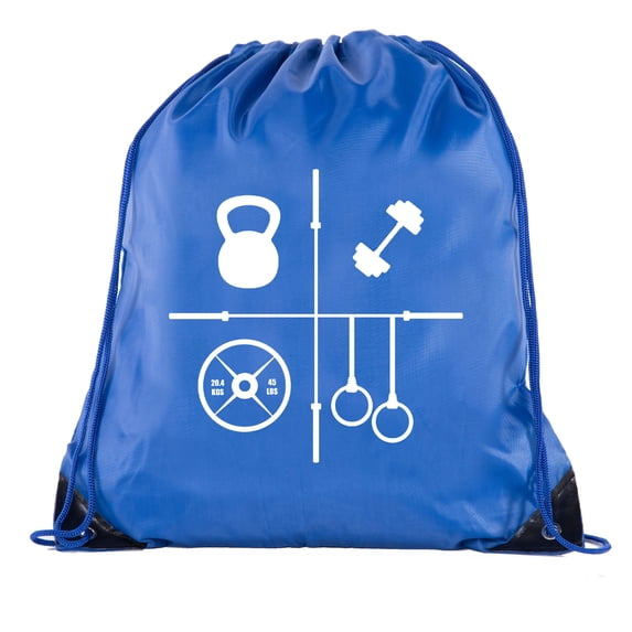 Power Lifting Backpacks, Extreme Fitness Drawstring Bags Weightlifting Gym Bags - Workouts
