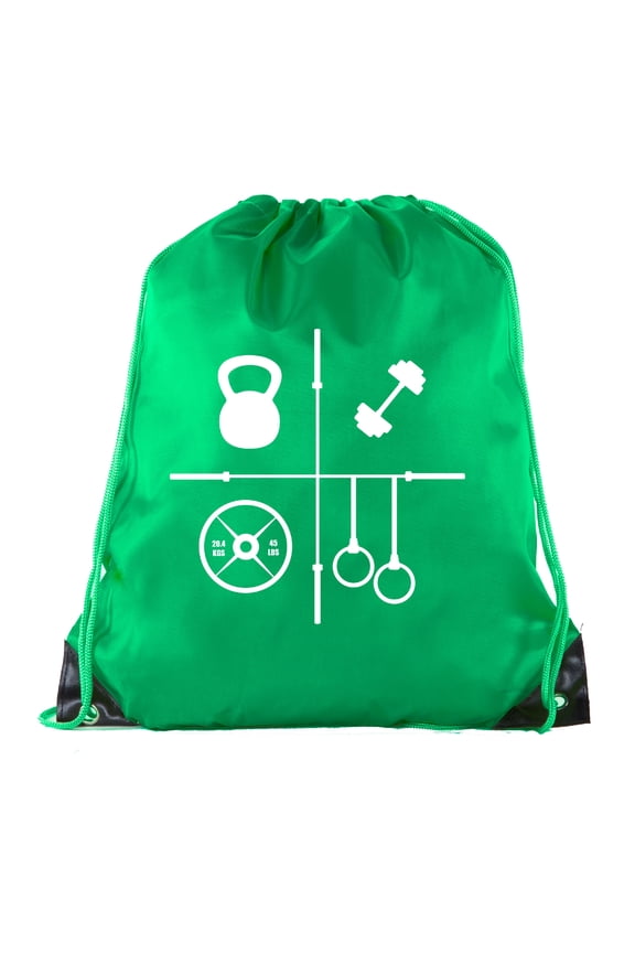Power Lifting Backpacks, Extreme Fitness Drawstring Bags Weightlifting Gym Bags - Workouts