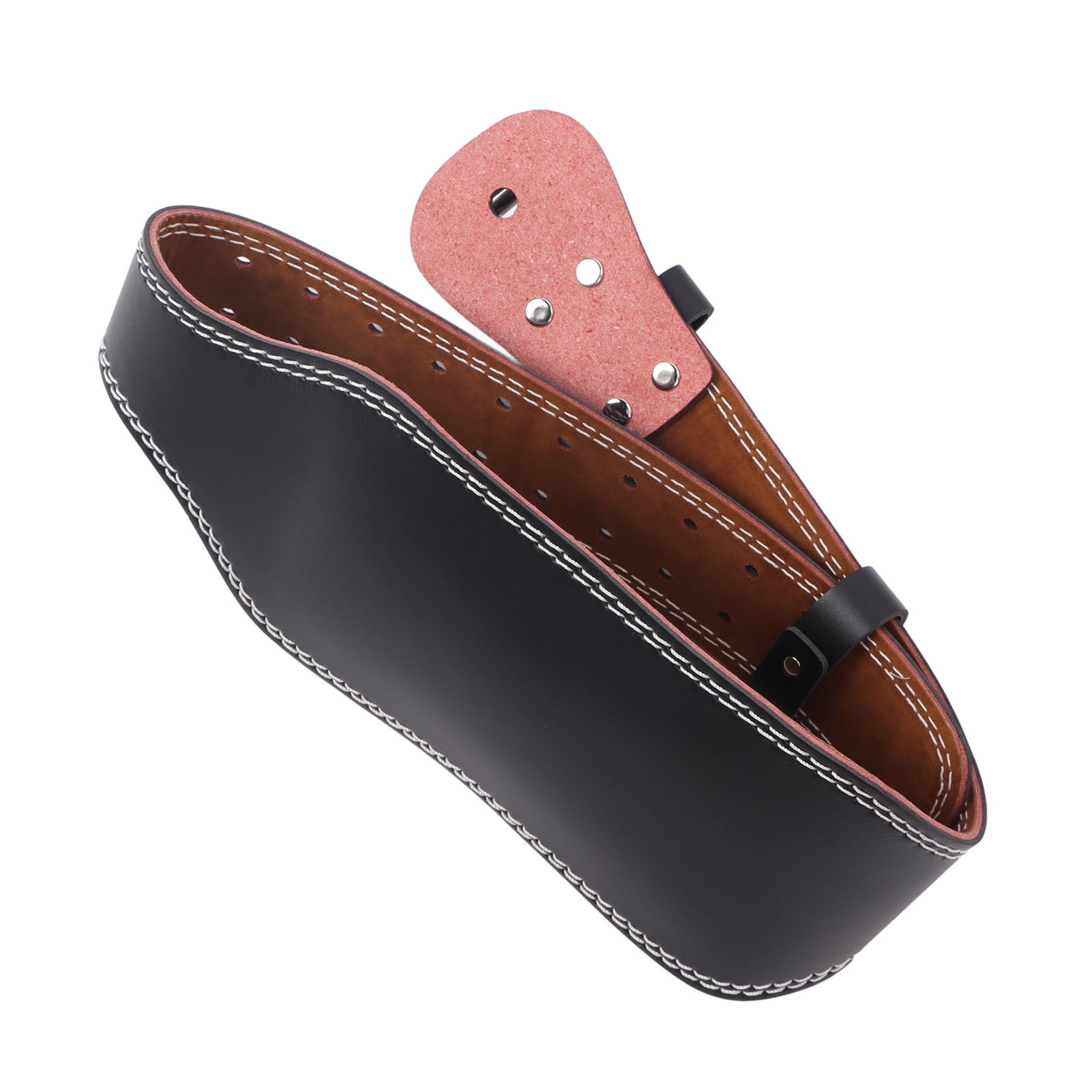 Power Lifting Belt, Wide Spinal Protection Core Strength PU Leather